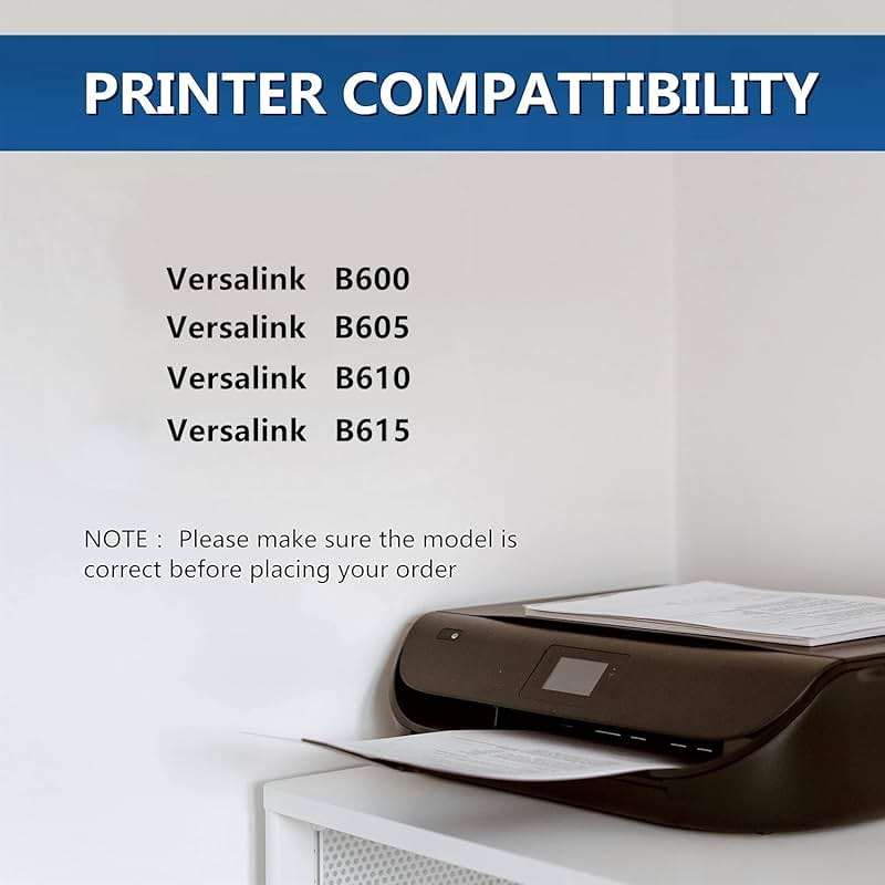 VicLabs B600 106R03942 Toner Cartridge Replacement for Xerox B600 106R03942 Toner Cartridge for use in Xerox Versalink B600 B605 B610 B615 Printers ( 25,900 Pages, 1- Pack, ) - Image 2