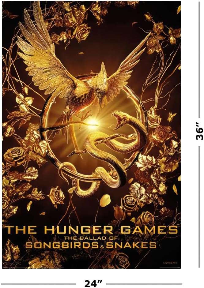 The Hunger Games: The Ballad Of Songbirds And Snakes - Movie Poster (Regular Style) (Size: 24" x 36") - Image 2