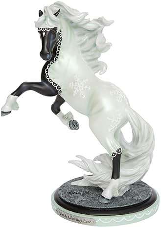 Enesco The Trail of Painted Ponies Christmas Yuletide Chantilly Lace Figurine, 5.6 Inch, Multicolor - Image 2