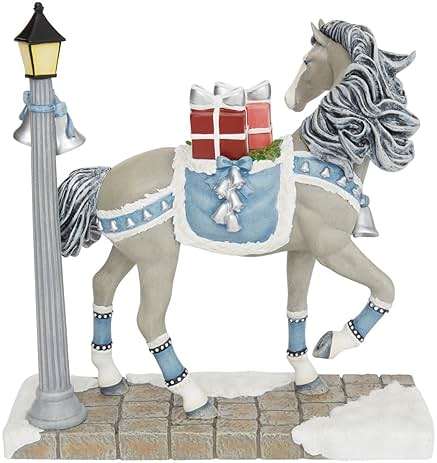 Enesco The Trail of Painted Ponies Christmas Time in The City Figurine, 8 Inch, Multicolor - Image 4