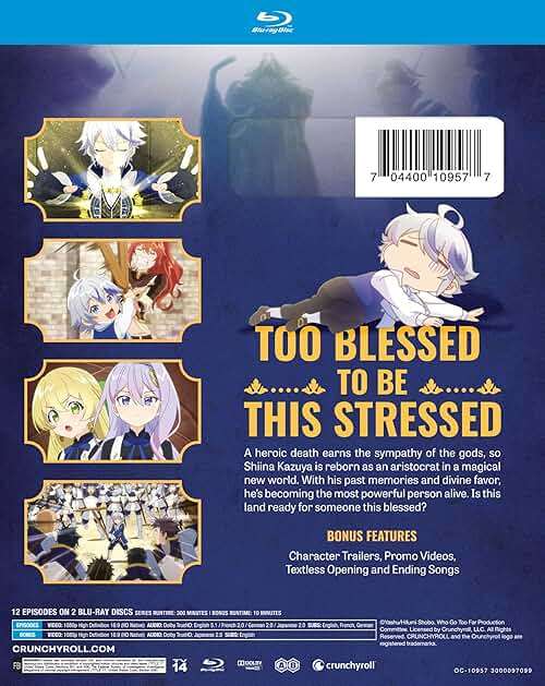 The Aristocrat's Otherworldly Adventure: Serving Gods Who Go Too Far - The Complete Season - BD (NA/ANZ) [Blu-ray] - Image 3