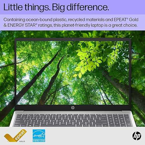 HP 15 inch Laptop, HD Display, 13th Generation Intel Core i5-1334U, 8 GB RAM, 512 GB SSD, Intel Iris Xe Graphics, Windows 11 Home, 15-fd0012nr (2024) - Image 6