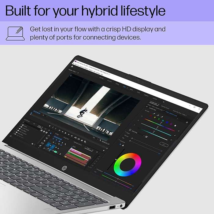 HP 15 inch Laptop, HD Display, 13th Generation Intel Core i5-1334U, 8 GB RAM, 512 GB SSD, Intel Iris Xe Graphics, Windows 11 Home, 15-fd0012nr (2024) - Image 7