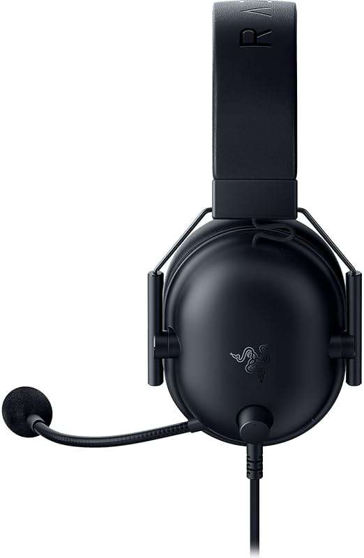 Razer BlackShark V2 X Xbox Gaming Headset: 50mm Drivers - Cardioid Mic - Lightweight - Comfortable, Noise Isolating Earcups - for Xbox Series X, Series S, PS5, PC, Switch via 3.5mm Audio Jack - Black - Image 9
