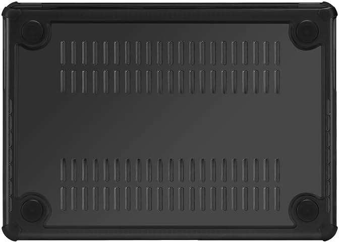 MOSISO Compatible with MacBook Pro 14 inch Case M5 2026 M4 M3 M2 M1 2025-2021 A3427 A3426 A3434 A3112 A3185 A3401 A2918 A2992 A2779 A2442,3 in 1 Kit Anti-Crack Hard Shell with TPU Bumper, Black - Image 8