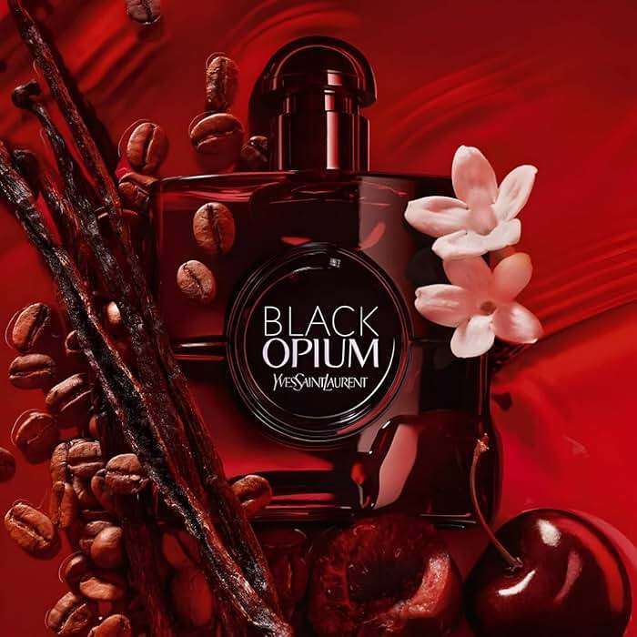 Black Opium Over Red by Yves Saint Laurent for Women - 3 oz EDP Spray - Image 2