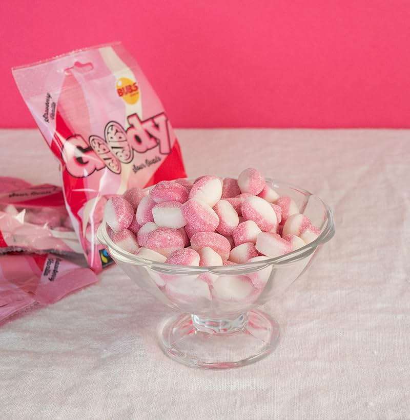 Bubs Goody Candy Ovals Godis Pack (2 pack - Strawberry/Vanilla) - Image 4