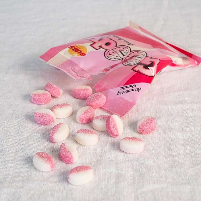 Bubs Goody Candy Ovals Godis Pack (2 pack - Strawberry/Vanilla) - Image 5