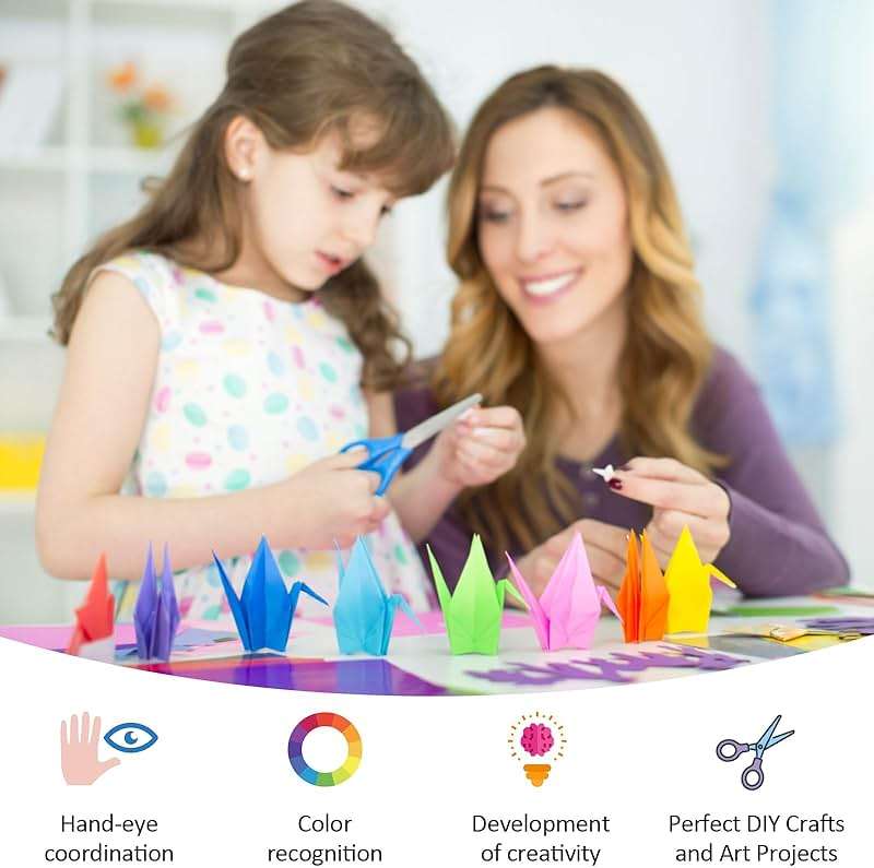 300 Sheets 6" Square Origami Paper, 20 Colors Origami Paper 6x6, Double Sided Color Origami Papers for Beginner, OrigamiPaper for Arts and Crafts - Image 6