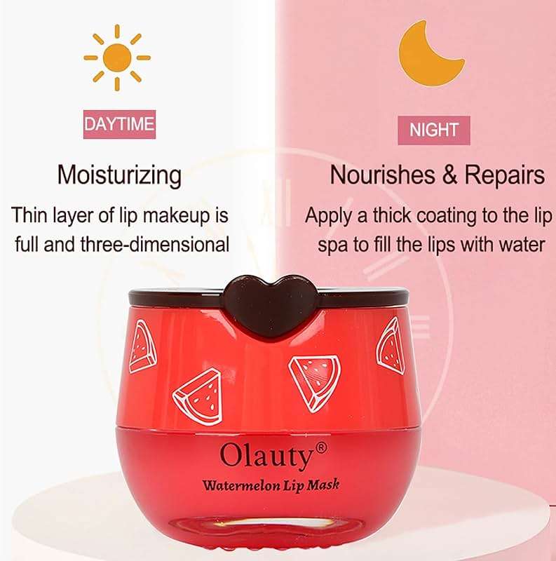 4Pcs Bee Lip Balm Lip Mask Honey Pot, Hydrating Balm for Dry Lips, Includes Honey, Strawberry, Watermelon and Apple Lime Lip Masks for Overnight Moisturizing Care, Skin Care Bulk Gifts for Women - Image 6