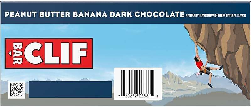 CLIF BAR - Energy Protein Bars - Peanut Butter Banana with Dark Chocolate - Made with Organic Oats - Energy Bars - Non-GMO - (10 Pack) - Image 12