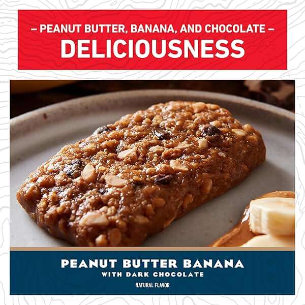 CLIF BAR - Energy Protein Bars - Peanut Butter Banana with Dark Chocolate - Made with Organic Oats - Energy Bars - Non-GMO - (10 Pack) - Image 4