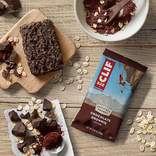 CLIF BAR - Energy Protein Bars - Chocolate Brownie - Made with Organic Oats - Energy Bars - Non-GMO - (15 Pack) - Image 6
