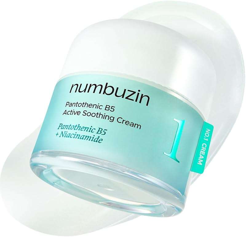 numbuzin No.1 Pantothenic B5 Active Soothing Cream | Remove sebum and skin troubles, Pantothenic acid, Korean Skincare Gift for Women | 2.70 fl oz - Image 1