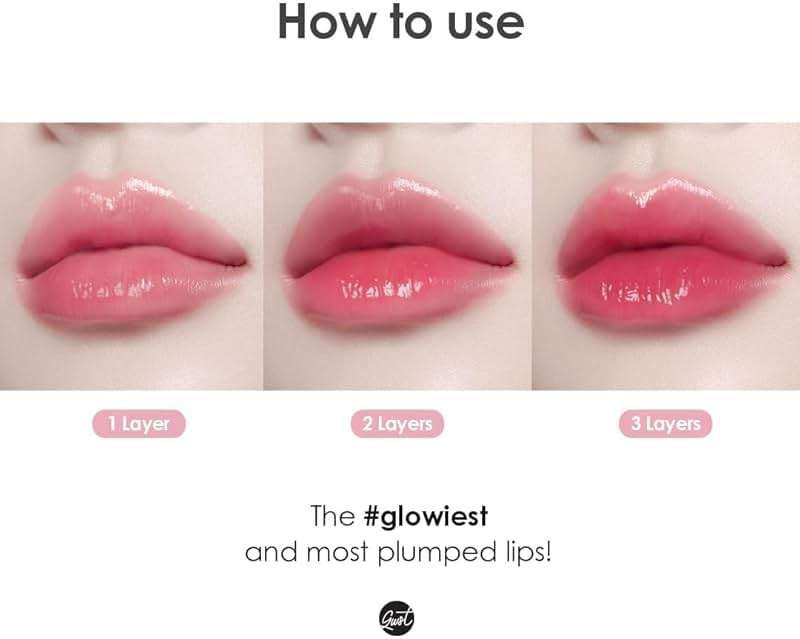 glowiest Dream Glow Tinted Lip Oil ; 3-in-1 Formula: Lip Gloss with a high shine finish, Non-sticky Long Lasting | Korean Plumped Tinted Lip Oil - 0.19 fl. oz. 5.7 ml (004 ROSEWOOD, Original) - Image 7