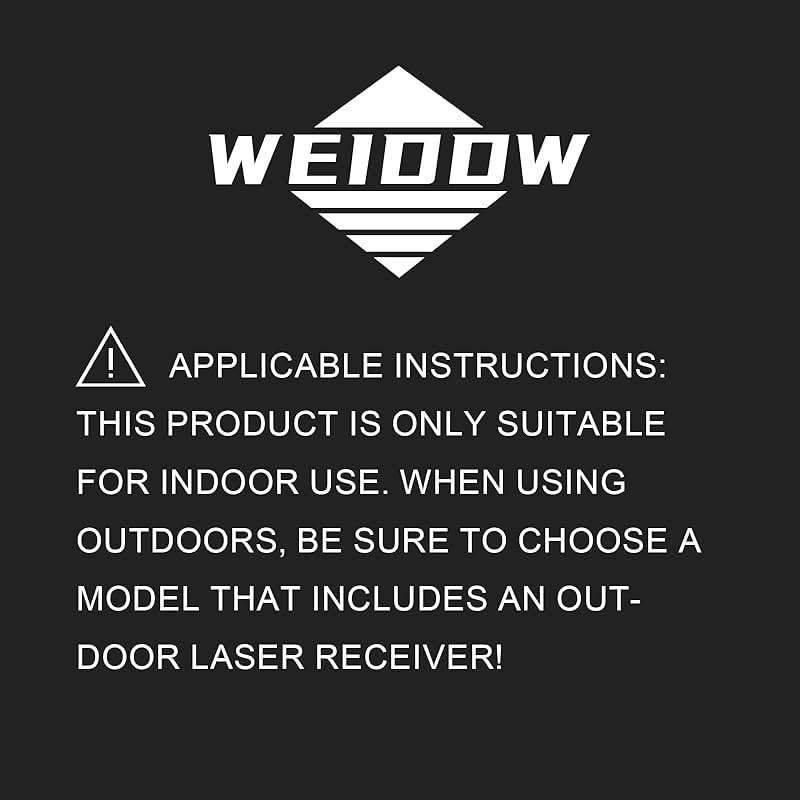 WEIDDW Laser Level with Tripod, Self Leveling Laser Level 4x360°, Green Line Laser 4D Laser Leveler Tool with 2Pcs Lithium Batteries for Picture Hanging, Tile, Home Renovation(SizeX) - Image 3