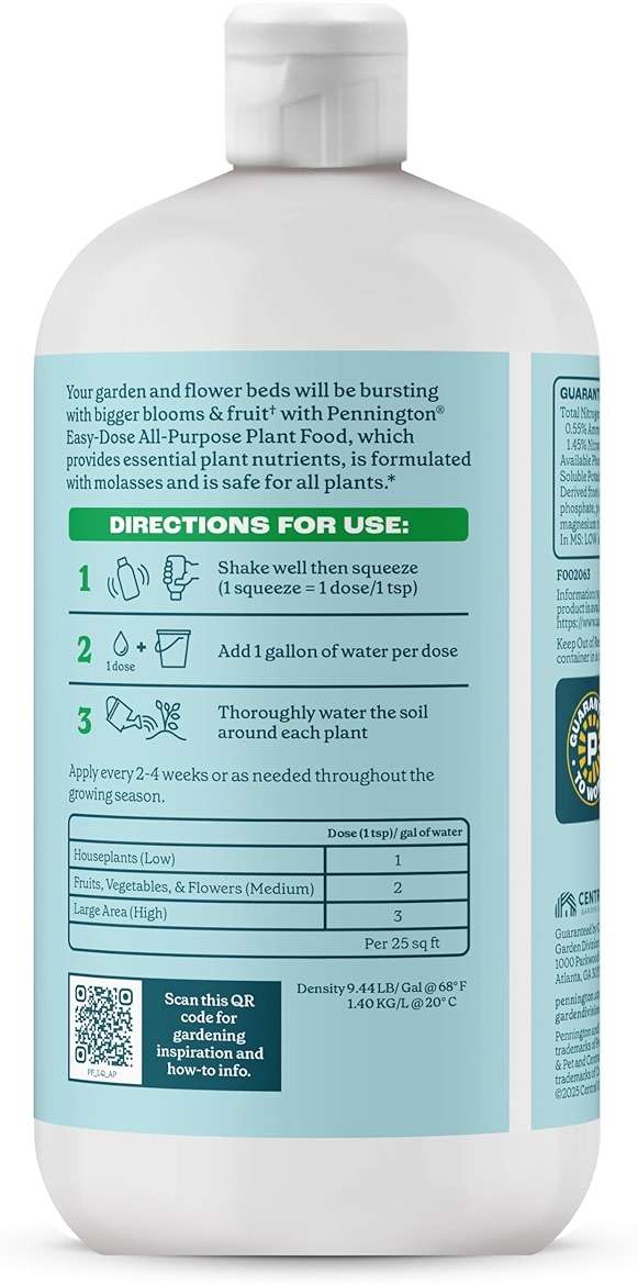 Pennington Easy-Dose All Purpose Plant Food 2-3-2 32oz - Image 12