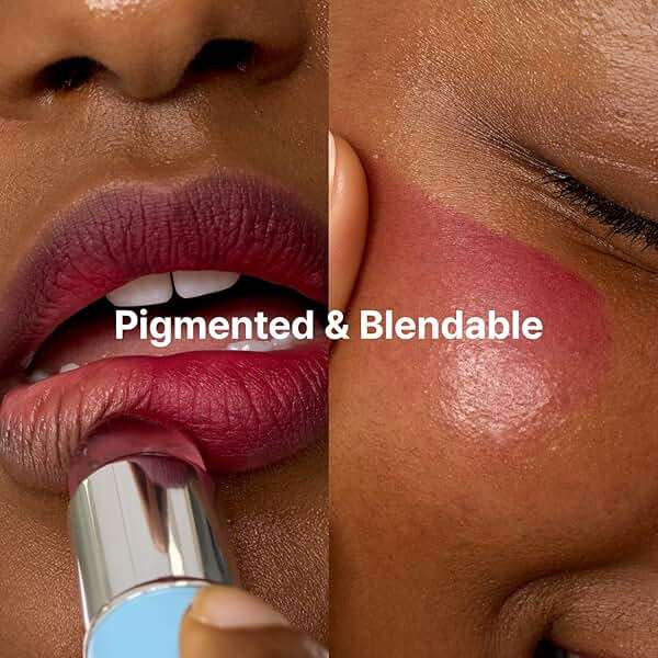 fwee Lip&Cheek Blurry Pudding Pot | Airbrushed Blush & Lip, Buildable & High Pigment, Long-lasting, Lightweight, Natural Soft Matte Finish, Satin Finish Blush - Cherry (Vibrant Pink) | 0.17 oz - Image 5