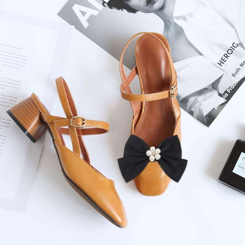 Holibanna Bow Shoe Clips 1 Pair Removable Buckle Elegant Pearl Charms Decoration DIY for Women Girls Bridal Wedding - Image 7