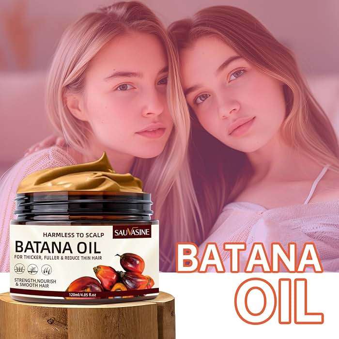 Lanthome Batana Oil for Hair Growth, Natural Dr. Sebi Hair Oil - Prevents Hair Loss, Eliminates Split Ends, Repairs Damaged Hair, Nourishes, for Men & Women- 120mL (4.05 Fl Oz) - Image 2