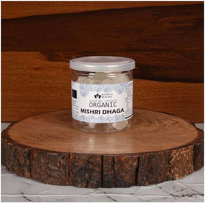 Blessfull Healing Organice Mishri Dhaga 1 lb (453 Gram) Airtight Container - Image 4