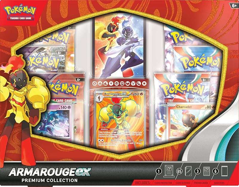 Pokemon TCG Armarouge ex Premium Collection Box - Image 3