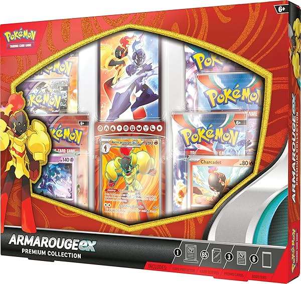 Pokemon TCG Armarouge ex Premium Collection Box - Image 4