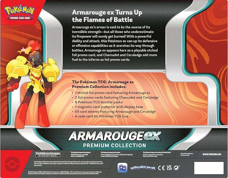 Pokemon TCG Armarouge ex Premium Collection Box - Image 5