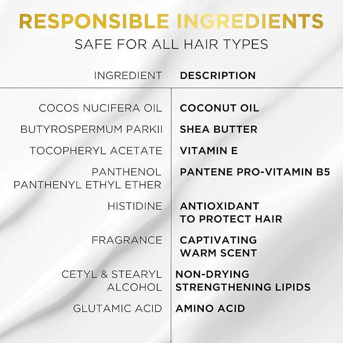 Pantene Pro-V Miracles Curl Define & Shine Coconut + Shea 1 Minute Miracle Conditioner 10.9 FL OZ - Image 10