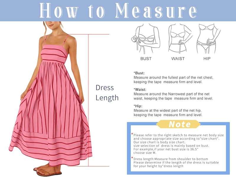 chouyatou Women's Striped Back Smocked Maxi Dress Sexy Spaghetti Strap Cut Out Flowy Swing Long Dress - Image 6