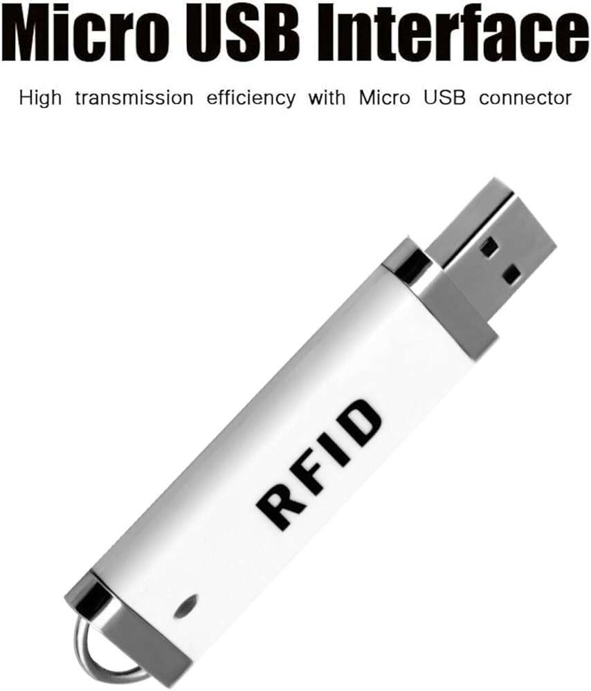 RFID Reader Mini ID IC Card Reader RFID Scanner 125KHz/13.56Mhz Card Reader Dual Frequency Reads TK4001 EM4100 ID IC NFC Card Access Control Reader USB Port - Image 4