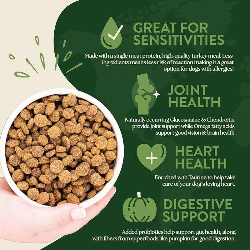 Earthborn Holistic Venture Turkey Meal & Pumpkin 4 lb. Limited Ingredient Grain-Free Dry Dog Food - Image 3