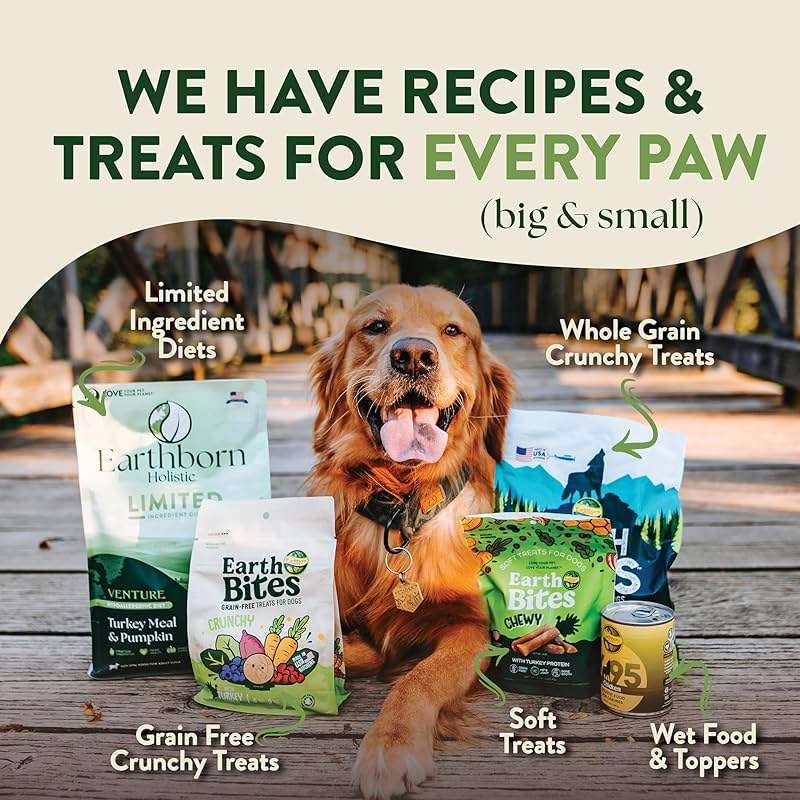 Earthborn Holistic Venture Turkey Meal & Pumpkin 4 lb. Limited Ingredient Grain-Free Dry Dog Food - Image 6