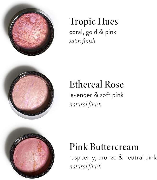 LAURA GELLER NEW YORK Baked Blush-n-Brighten Baked to Go - Pink Buttercream - Travel Size Blush - Image 5