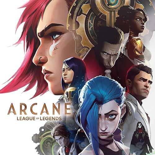 CINEMAFLIX Arcane League of Legends - POSTER - Measures 12 x 12 inches - Image 1