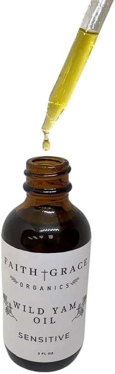 FAITH AND GRACE ORGANICS, WILD YAM OIL, balancing for men and women for sensitive skin, organic ingredients, made in USA, 4 FL Oz - Image 2