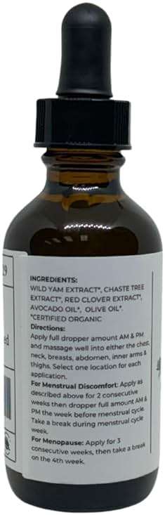 FAITH AND GRACE ORGANICS, WILD YAM OIL, balancing for men and women for sensitive skin, organic ingredients, made in USA, 4 FL Oz - Image 3