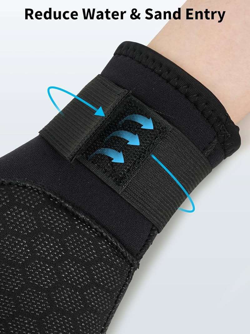 Summshall Scuba Diving Gloves, 3MM Neoprene Thermal Non-Slip Gloves for Diving, Surfing, Kayaking, Snorkeling, Sailing, Boating Neoprene Gloves for Men and Women - Image 4