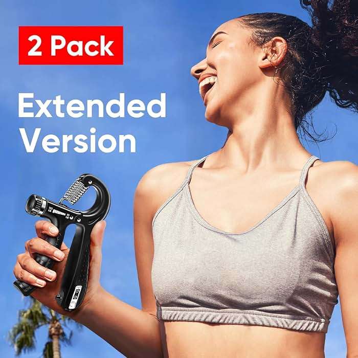 HiKeep Grip Strength Trainer (2 Pack), Forearm Strengthener, Hand Grip Gripper Strengthener, Hand Strengthening Devices, Forearm Exerciser, Finger Wrist Strengthener, Exercisers Squeezers for Strength - Image 2