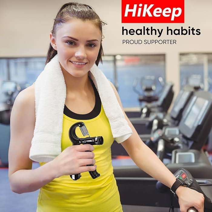 HiKeep Grip Strength Trainer (2 Pack), Forearm Strengthener, Hand Grip Gripper Strengthener, Hand Strengthening Devices, Forearm Exerciser, Finger Wrist Strengthener, Exercisers Squeezers for Strength - Image 6