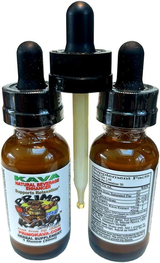 PRIMO KAVA Kava Drops | Water Soluble Kava Extract | Concentrated Tincture Beverage Enhancer | Authentic Kava Kava from Fiji | 40mg Kavalactones | Certified 3rd Party Testing | 1oz - Image 8