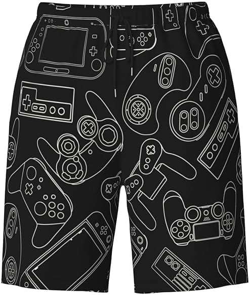 Lukbfall Mens Swim Trunks Quick Dry Swim Shorts with Mesh Lining Breathable Men's Beach Pants Swimwear Bathing Suits - Image 8