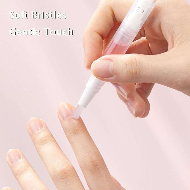 Radiant Nail Growth Oil, Nail Strengthener, Cuticle Oil for Nails, For Moisturize Strengthen Nail Care Oil, Finger Edge Manicure Nourishing Pen, Anti-hangbnail removal, Nail Skin Edge Care - Image 4