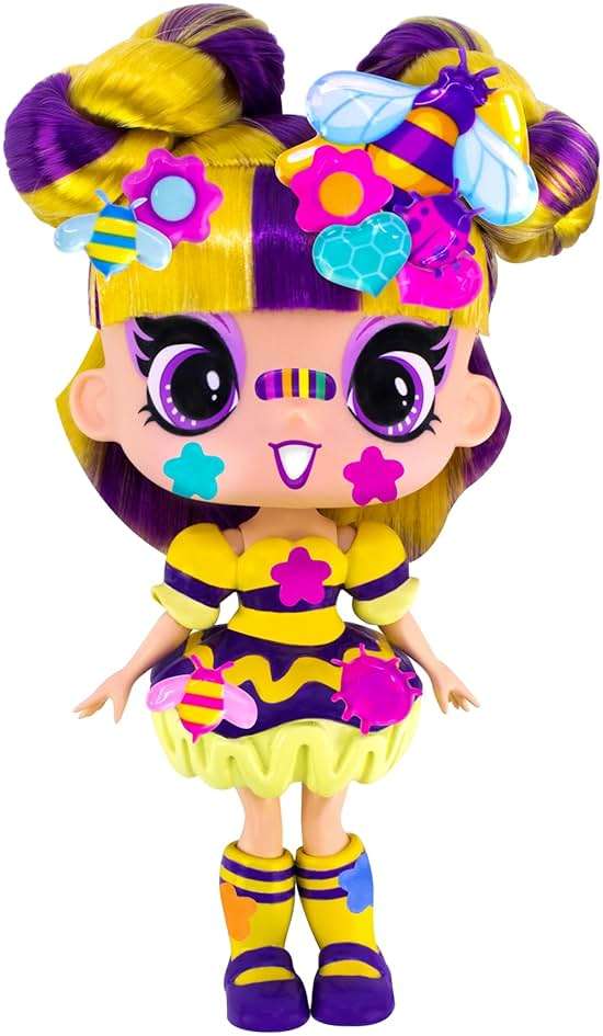 Decora Girlz 5" Mystery Collectible Dolls, 8 Surprises to UNbox, Fun Fashions & Stickers, 9 to Collect, who Will You get? - Image 4