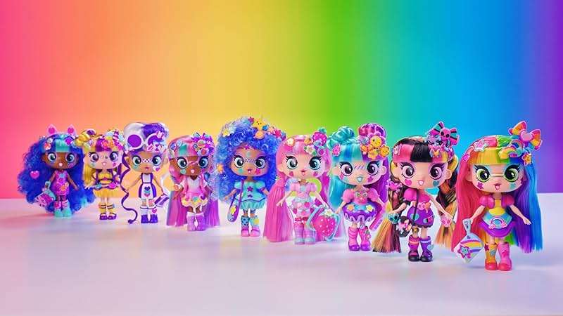 Decora Girlz 5" Mystery Collectible Dolls, 8 Surprises to UNbox, Fun Fashions & Stickers, 9 to Collect, who Will You get? - Image 6