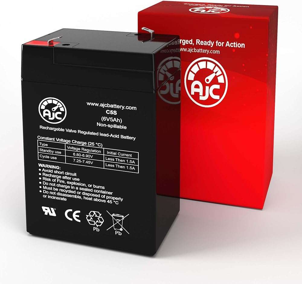 AJC Battery Compatible with Razor Jr. Mini Mod Green 20115230 6V 5Ah Ride-On Toy Battery - Image 2