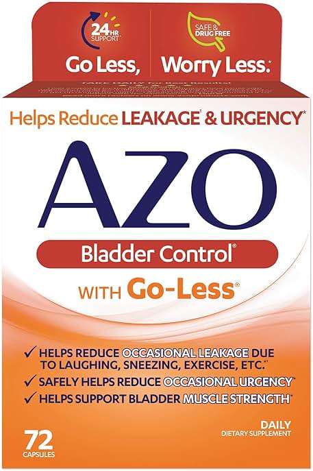 AZO Bladder Control with Go-Less Daily Supplement | Helps Reduce Occasional Urgency & Dual Protection | Urinary + Vaginal Support*| Prebiotic Plus Clinically Proven Women's Probiotic - Image 2