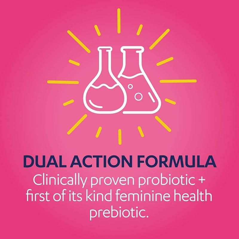 AZO Bladder Control with Go-Less Daily Supplement | Helps Reduce Occasional Urgency & Dual Protection | Urinary + Vaginal Support*| Prebiotic Plus Clinically Proven Women's Probiotic - Image 7