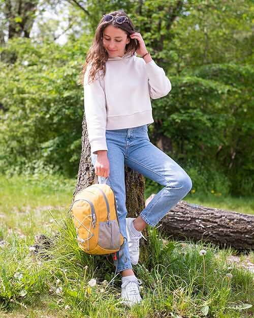 WATERFLY 12L Small Hiking Backpack: Day Pack Lightweight Travel Bag Camping Fitness Cycling Outdoor Sports Daypack For Women Men - Image 2