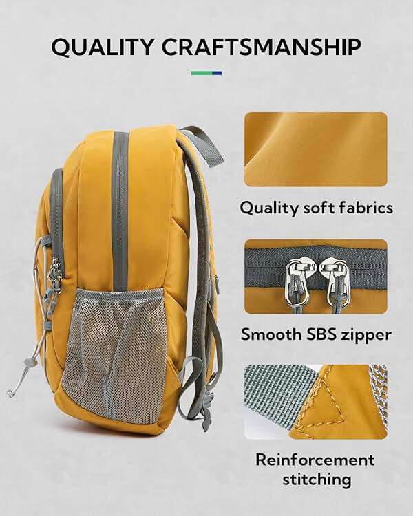 WATERFLY 12L Small Hiking Backpack: Day Pack Lightweight Travel Bag Camping Fitness Cycling Outdoor Sports Daypack For Women Men - Image 4